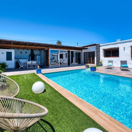 Villa Macher Piscina Y Bar Piscina Tías Εξωτερικό φωτογραφία