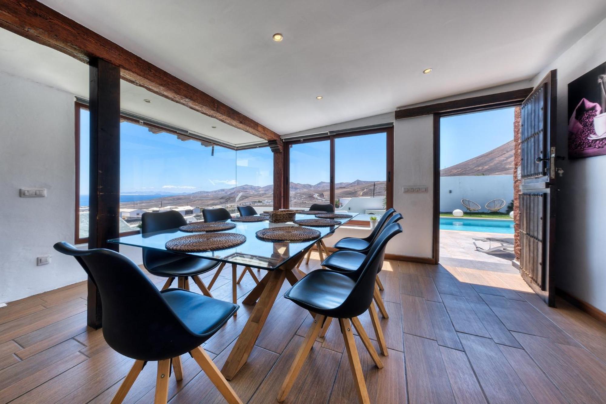 Villa Macher Piscina Y Bar Piscina Tías Εξωτερικό φωτογραφία