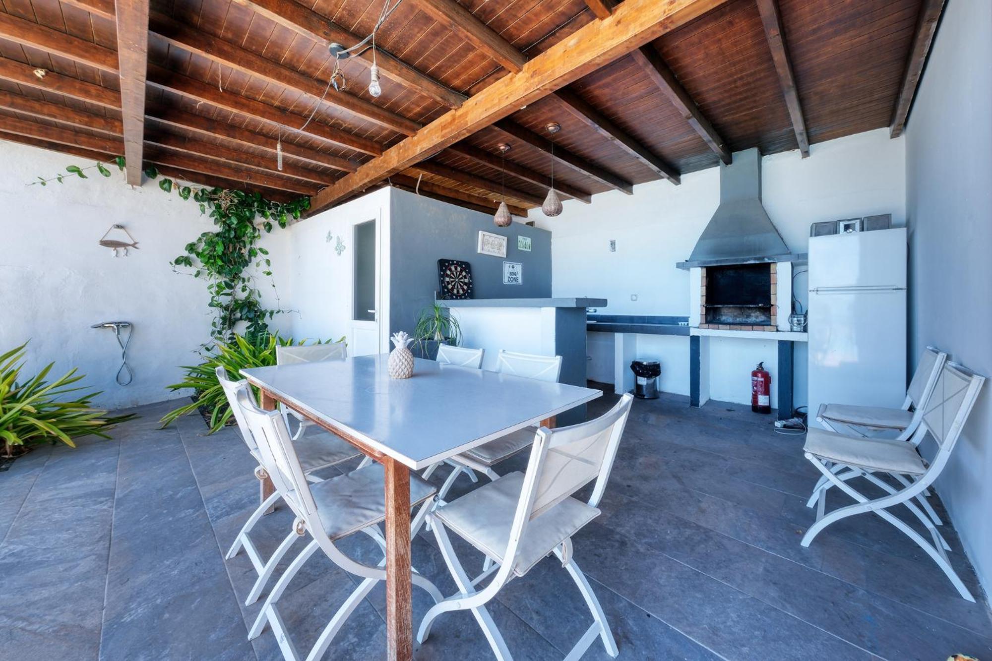 Villa Macher Piscina Y Bar Piscina Tías Εξωτερικό φωτογραφία