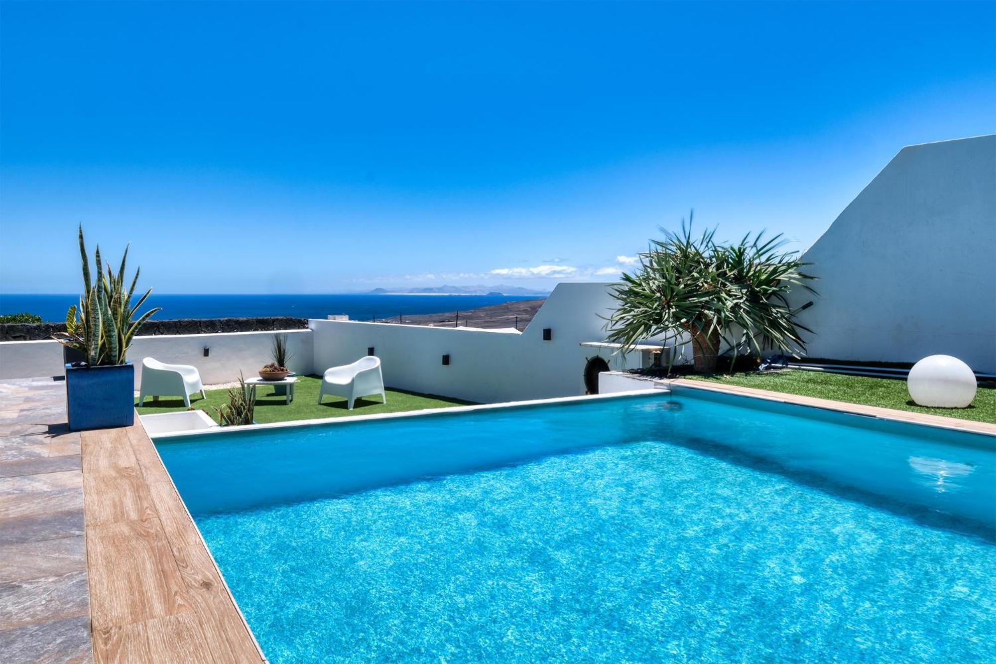 Villa Macher Piscina Y Bar Piscina Tías Εξωτερικό φωτογραφία